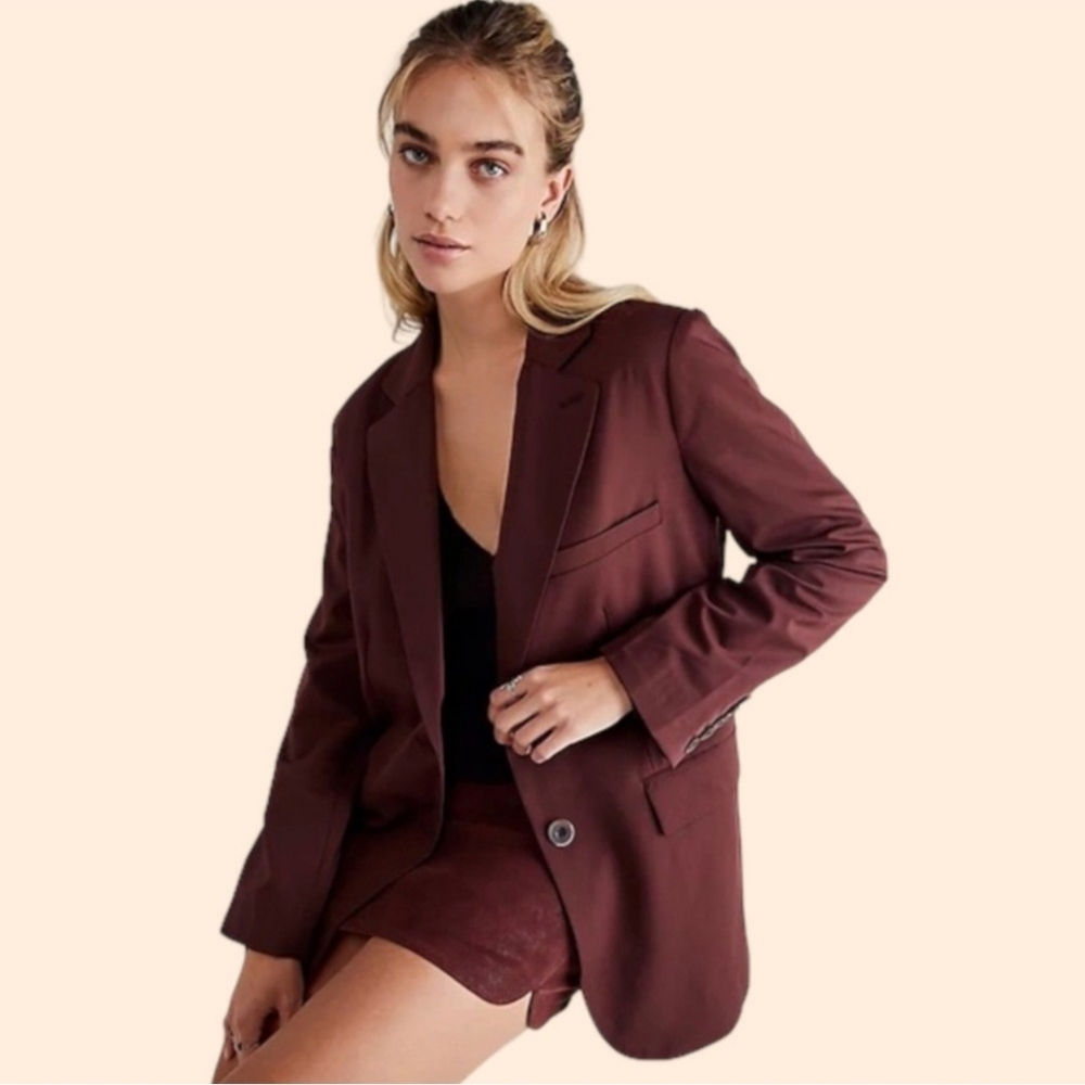 NWOT Free People We the Free Jay Blazer